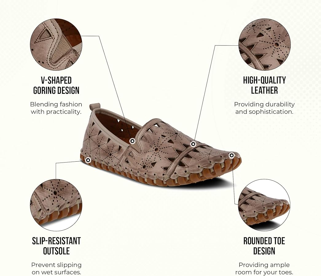 Amazon.com | Spring Step Women's Leather Fusaro Loafer Shoe