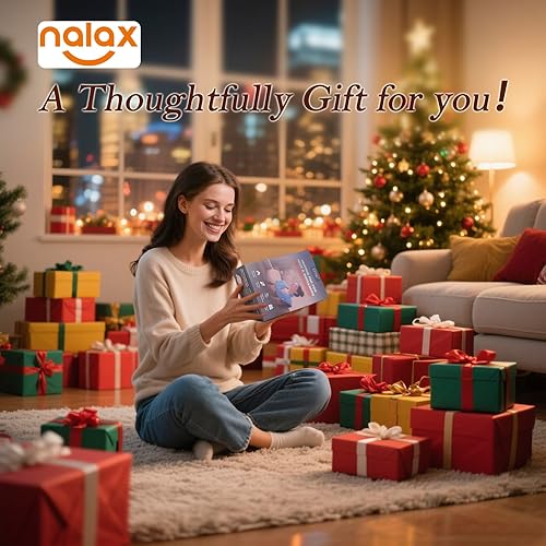 Miniatura 9 de Nalax Almohadilla de calentamiento rápido de 30 segundos para cuello, hombros y espalda, alivio del dolor infrarrojo lejano 6 veces más profundo, 8