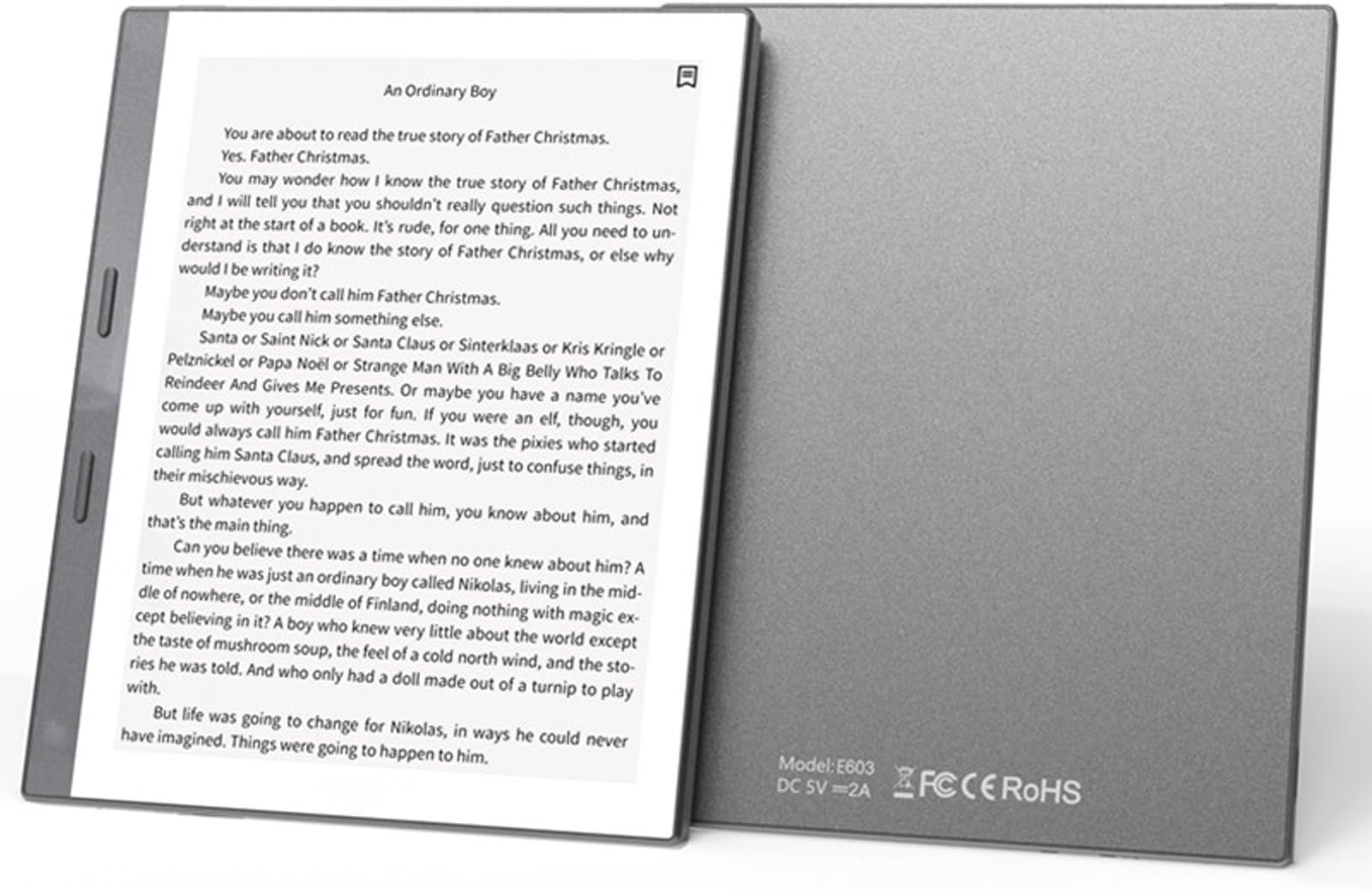 E Book Reader with 5.8 Inch Color Touch Screen, WiFi Compact & Lightweight Electronic Book Reader for Android, LCD Display Book Reader, 32GB ROM(TF Card Expansion to 1TB) (Gray)