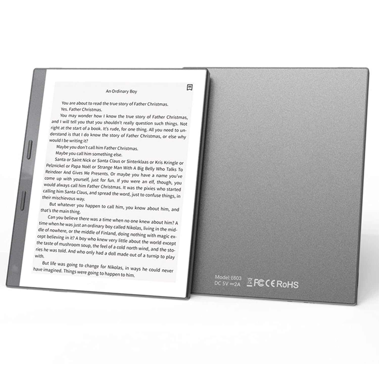 eReader 5.76” HD Touchscreen, eBook Reader with 24 Adjustable Color Temperature, Front Light, 1GB RAM and 32GB ROM, Support WiFi, Bluetooth (Grey)