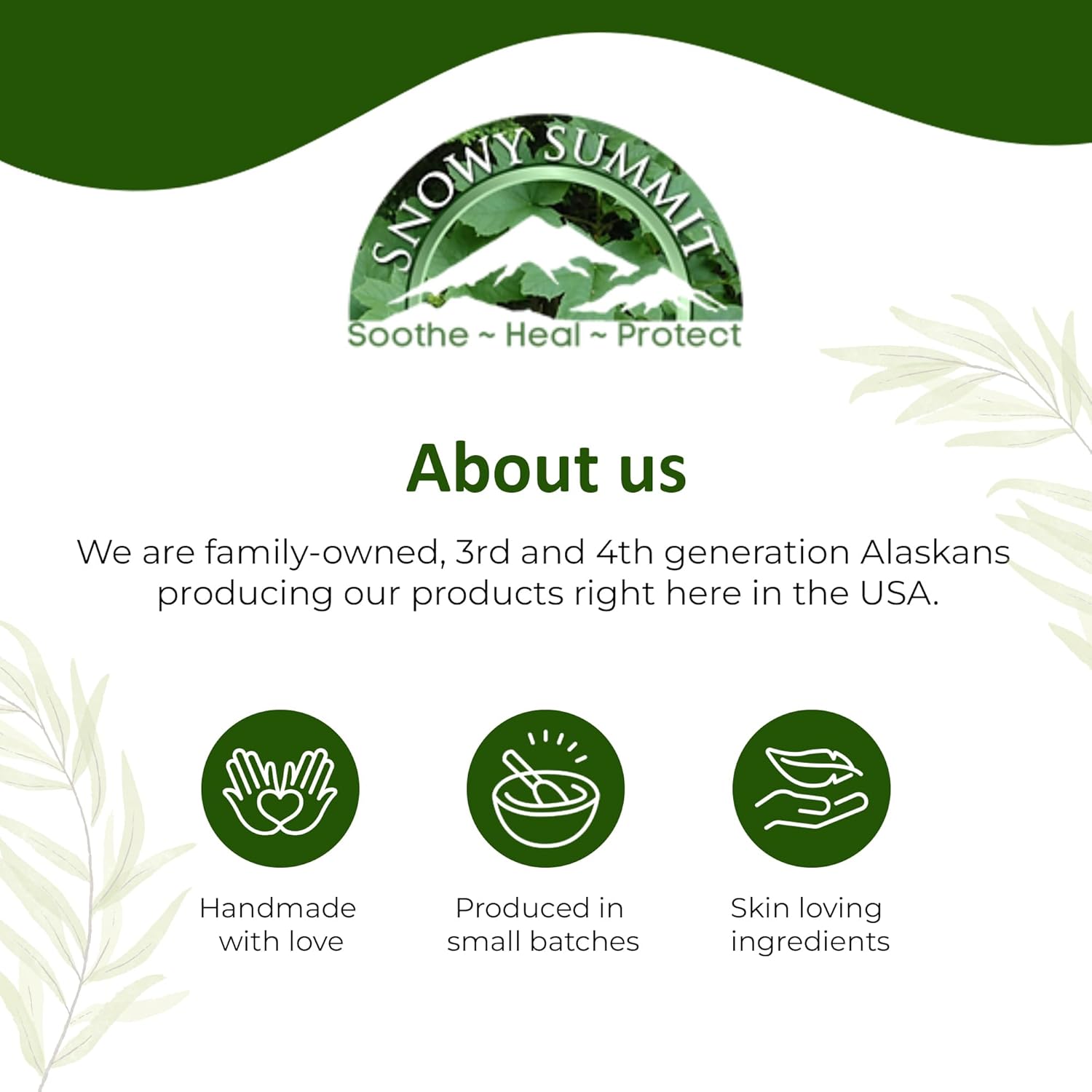 Snowy Summit Devil's Club Lip Balm Set - Contains Fireweed, Lavender, Blueberry - Natural Moisturizing Chapstick with Vitamin E - Handcrafted in Alaska - 4 x .15 oz Tubes for Soft, Smooth Lips