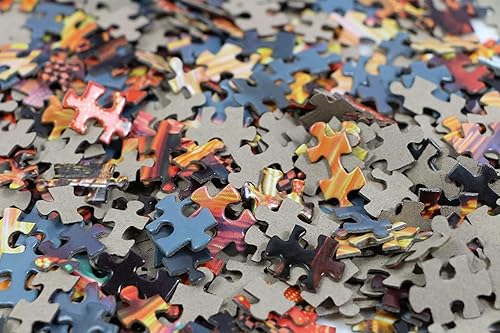 Miniatura 5 de Rompecabezas de 500 piezas para adultos, rompecabezas intelectual educativo, juego divertido para hombres, mujeres y niños (carro de Brujas)