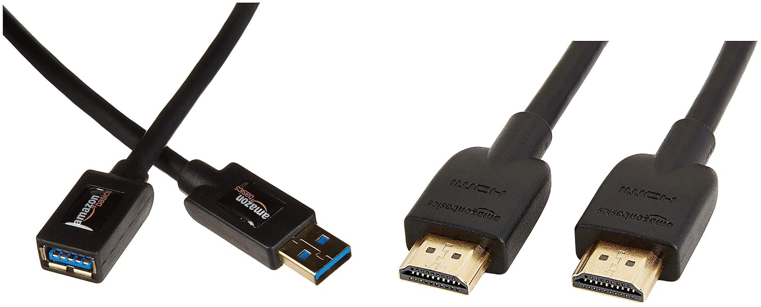 Amazon Basics USB 3.0 Extension Cable for Personal Computer, Printer