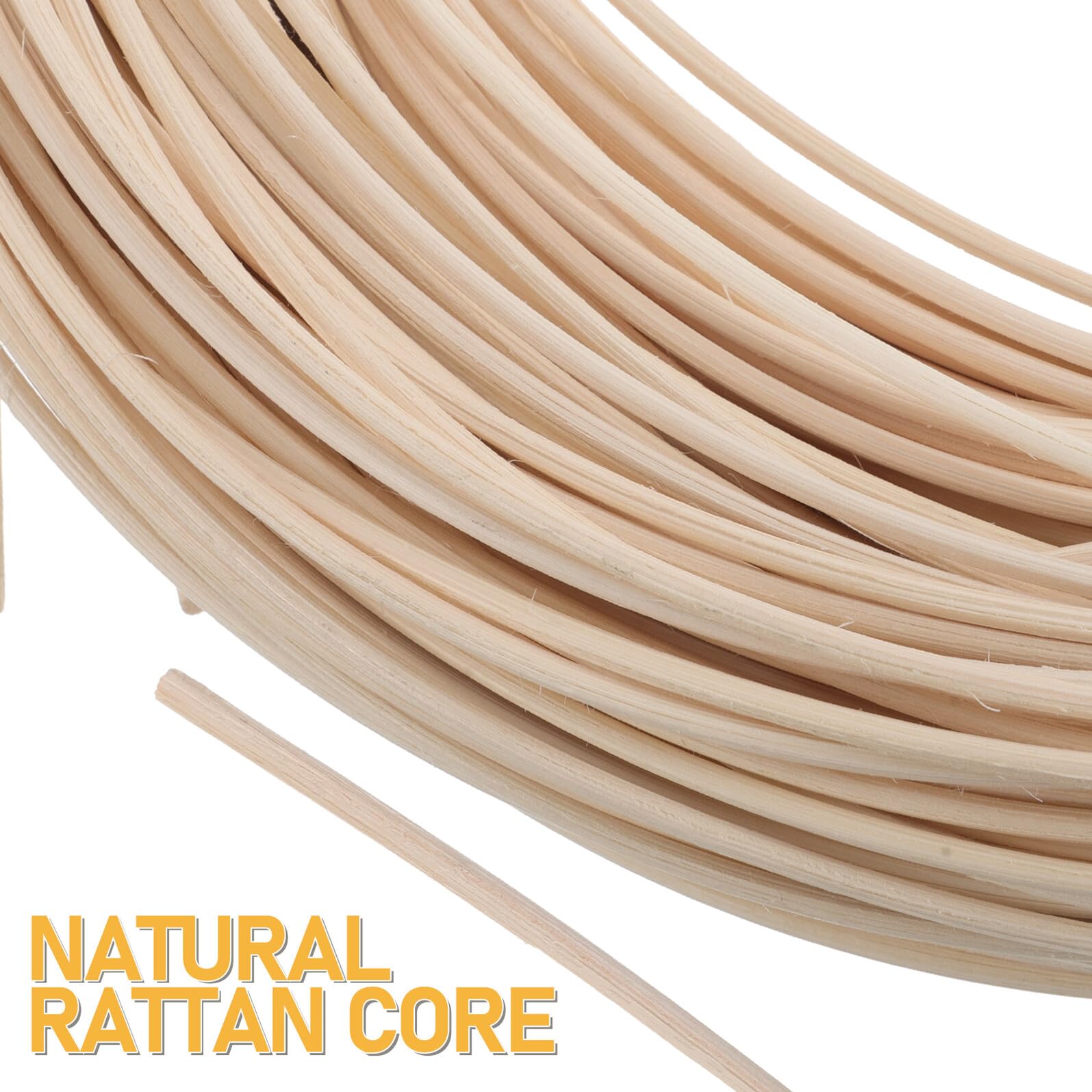 Healeved 250g Forniture per Riparazione di Vimini Materiale in Rattan per Sedie da Giardino e Cesti Intrecciati Strisce di Fissaggio per Mobili in Rattan e Realizzazione di Oggetti