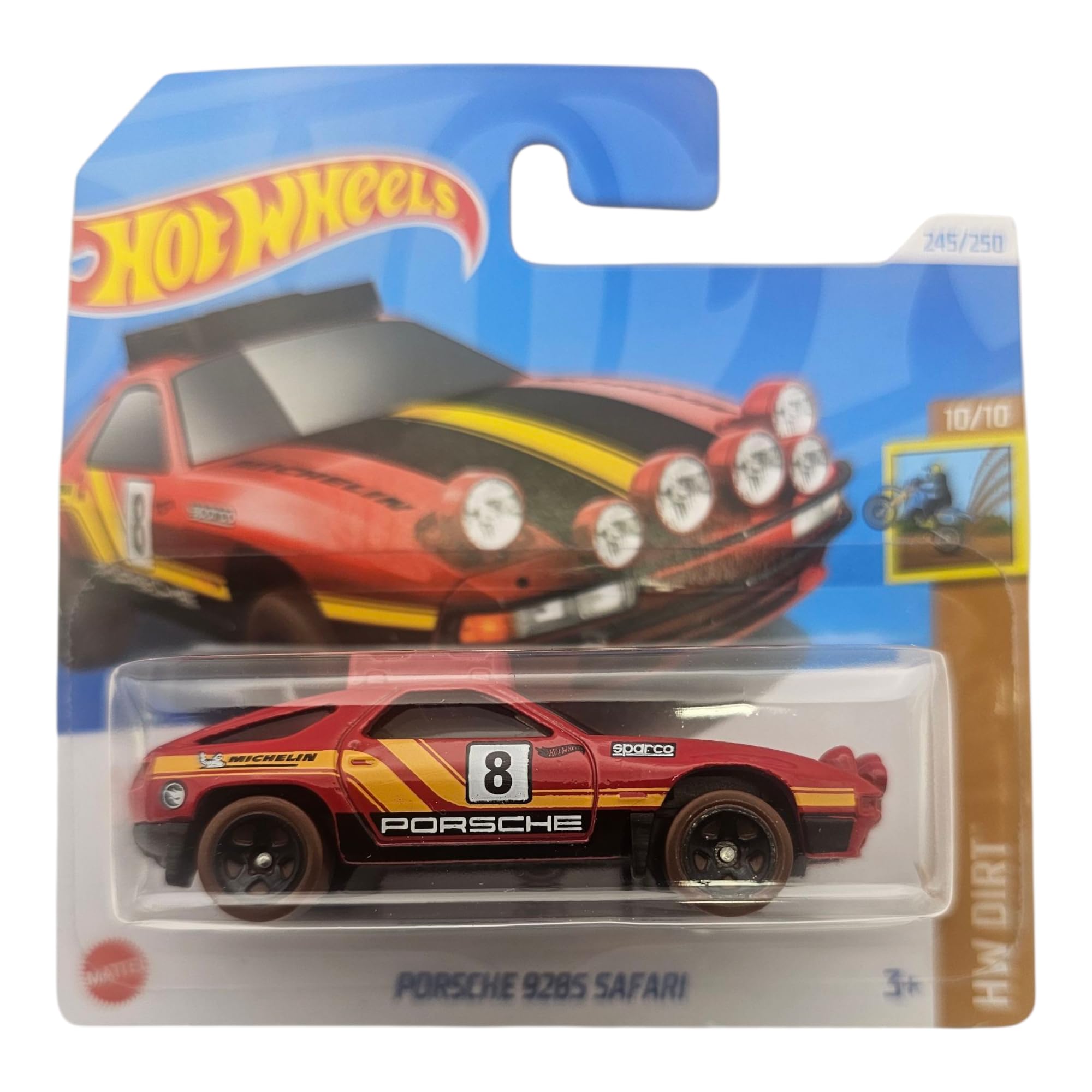 Hot Wheels Porsche 928S Safari Die-Cast Model Car, Treasure Hunt Edition WITH PROTECTIVE CASE