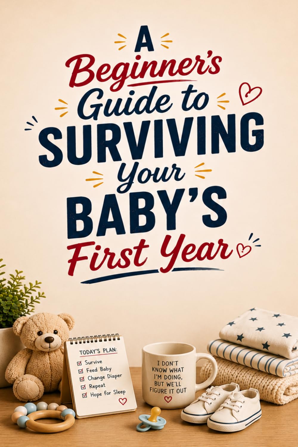 A Beginner’s Guide to Surviving Your Baby’s First Year: A Hilariously Honest Look at Sleep Deprivation, Parental Panic, and Tiny Human Logic (The Unofficial Survival Guide Series)