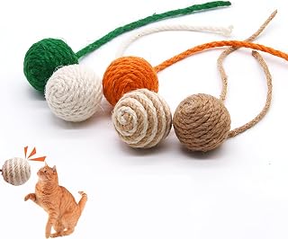 Cat Toy, 5 Pcs Pet Balls, Cat Toys, Soft Balls, Interactive Cat Toy, Ball for Dog Puppies, Kittens, Reports Interactive Toy