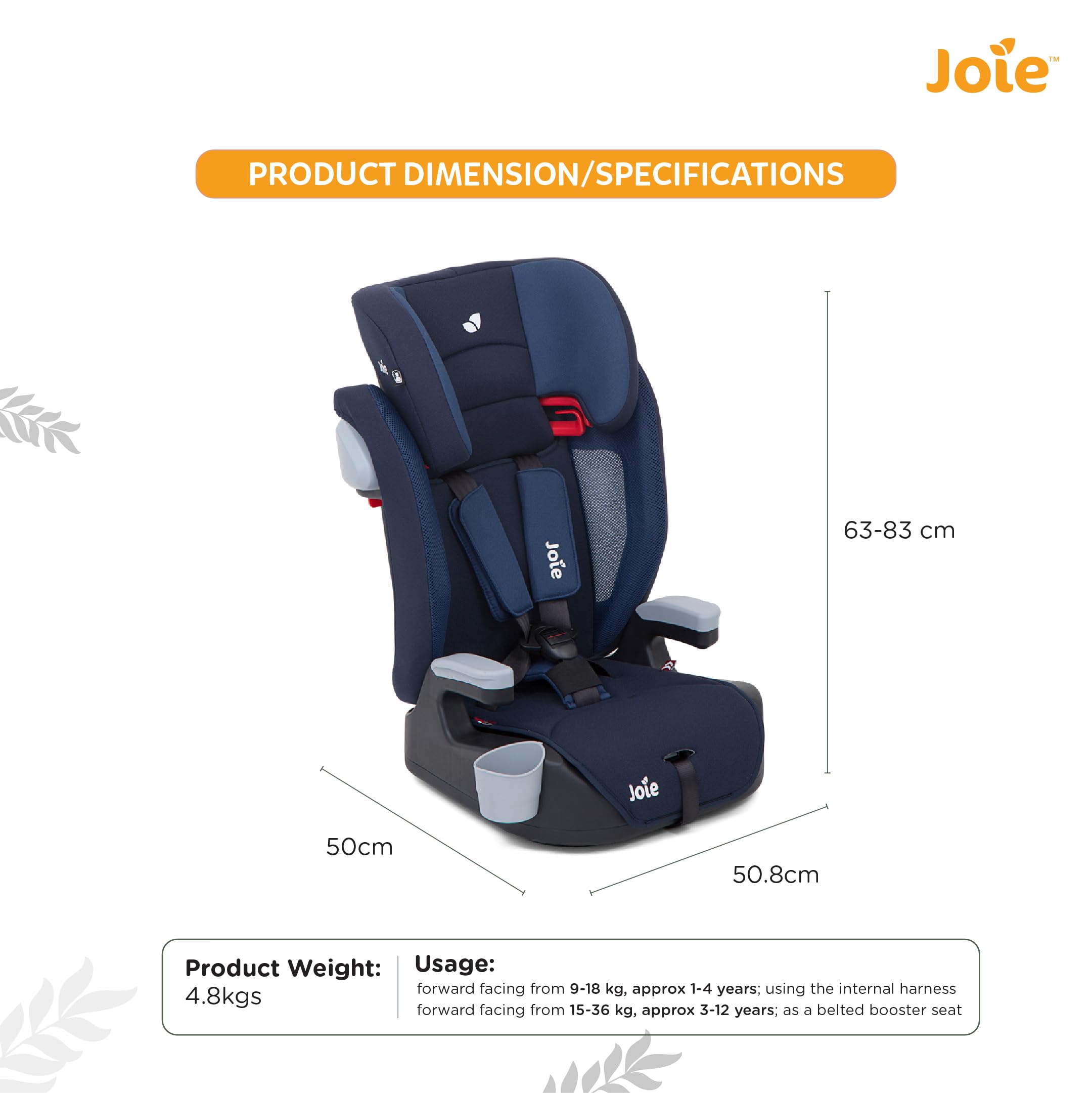 Amazon | Joie(ジョイー) シートベルト固定 チャイルドシート 