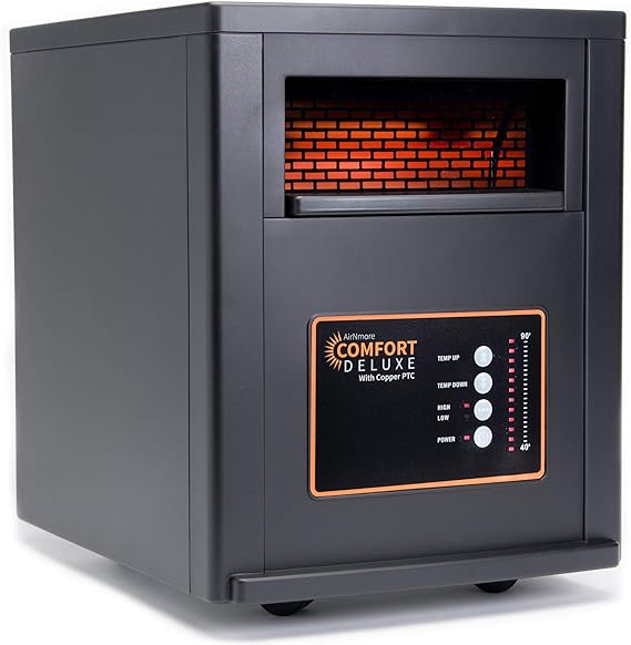 AirNmore Comfort Deluxe Heater with Remote