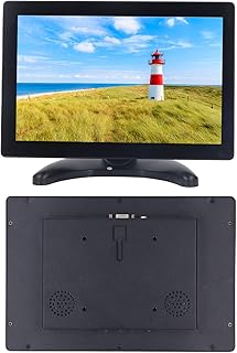 Tela Sensível Ao Toque de 10,1 Polegadas HD Colorida Com Alto-falantes Multiinterface Monitor Portátil para Jogos Início 100-240V Ângulo de visão: IPS ângulo Total de 178 Graus (plugue americano)