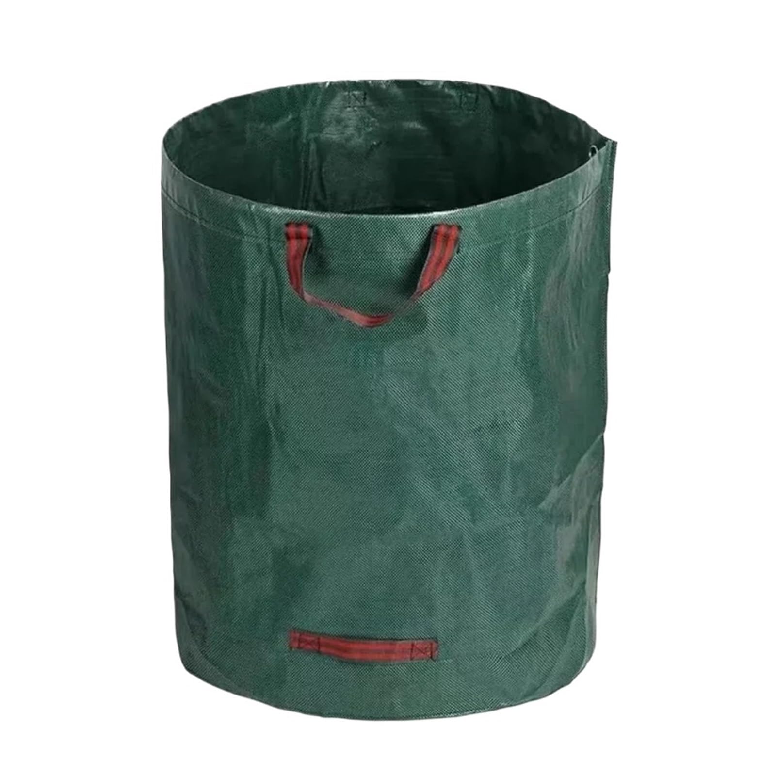 Garden Waste Bags Trash Storage Container Waterproof PP Woven Bag Foldable Garden Waste Large Capacity Reusable Can(120L)