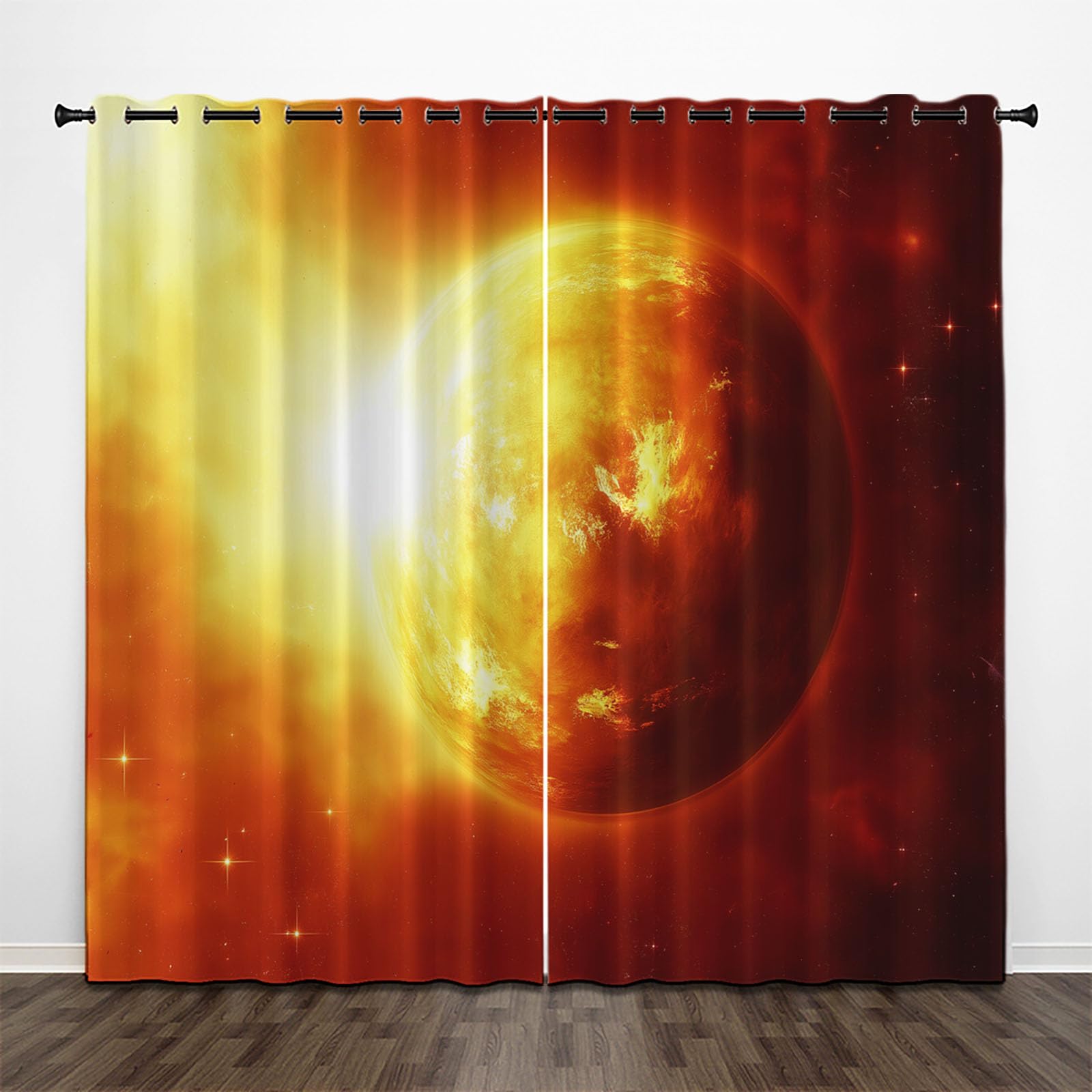 Rideau opaque draperies interieurs decoration pour chambre enfant