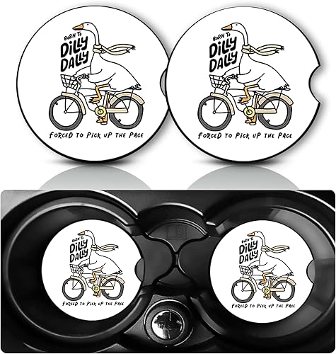 Miniatura 13 de Paquete de 2 posavasos con diseño de Driver Picks The Music, cintas de casete retro, regalos para mujeres y hombres, tapete interior del vehículo,