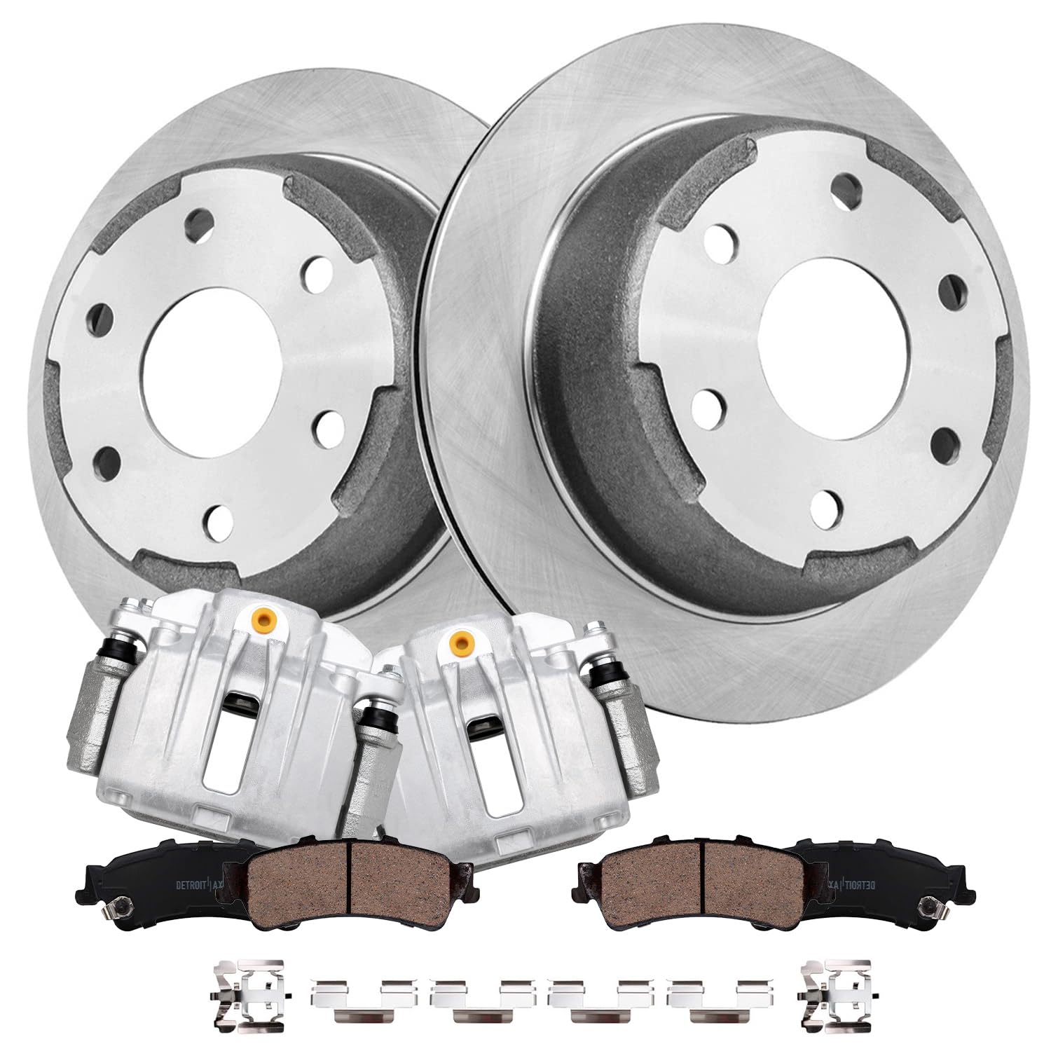 Detroit Axle - Rear Brake Kit for Chevy GMC Sierra Silverado 1500 Astro