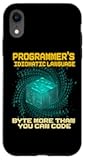 iPhone XR Programmer's Idiomatic Language Byte More Than You Can Code Case