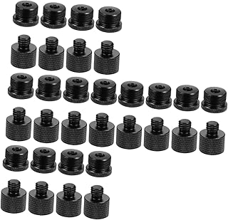 Milisten 32 Pçs Parafuso De Microfone Suporte Da Câmera Adaptador De Microfone Suporte De Microfone Para Suporte De Microfone Suporte Móvel Adaptador De Microfone Adaptador De Montagem Em