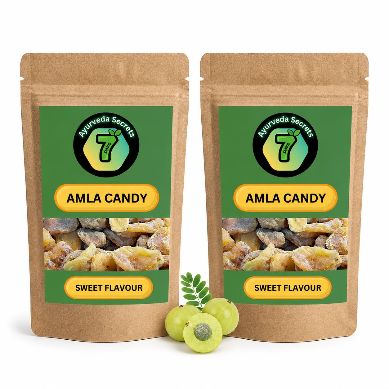 Seven Steps Sweet Amla Candy | Dried Amla Candy | Vitamin C Rich Gooseberry Candy | Lightly Sweet Digestive Candy | Healthy Snack & Mouth Freshener | No Artificial Preservatives 200 gm Pack of 2-image-25