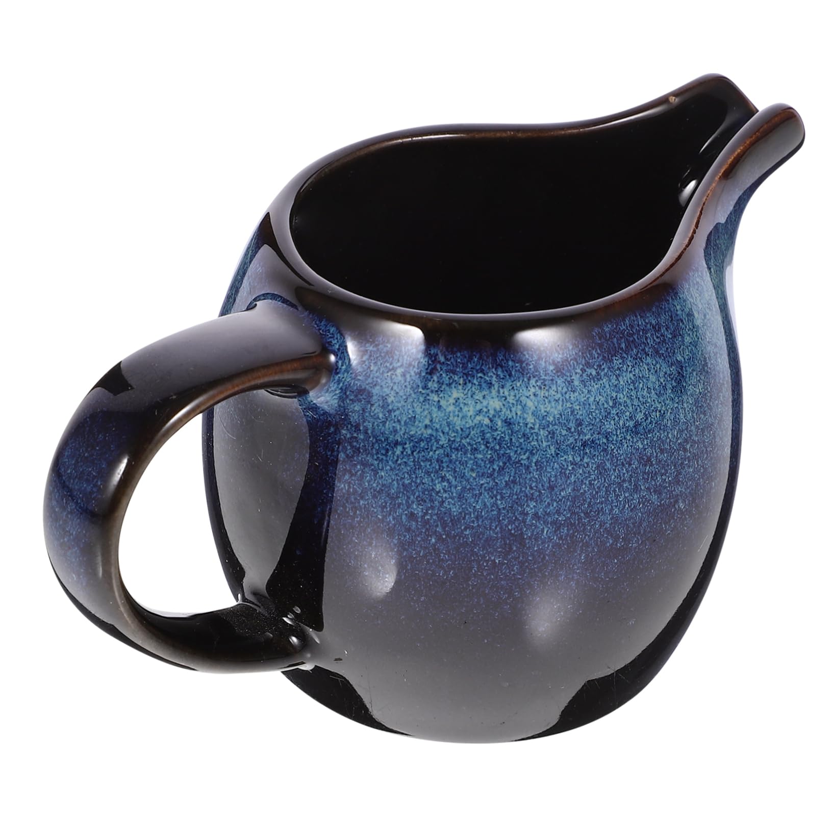 GRIRIW Ceramic Milk Cup Tea Coffee Jug Pitcher Pottery Milk for Coffee Serving