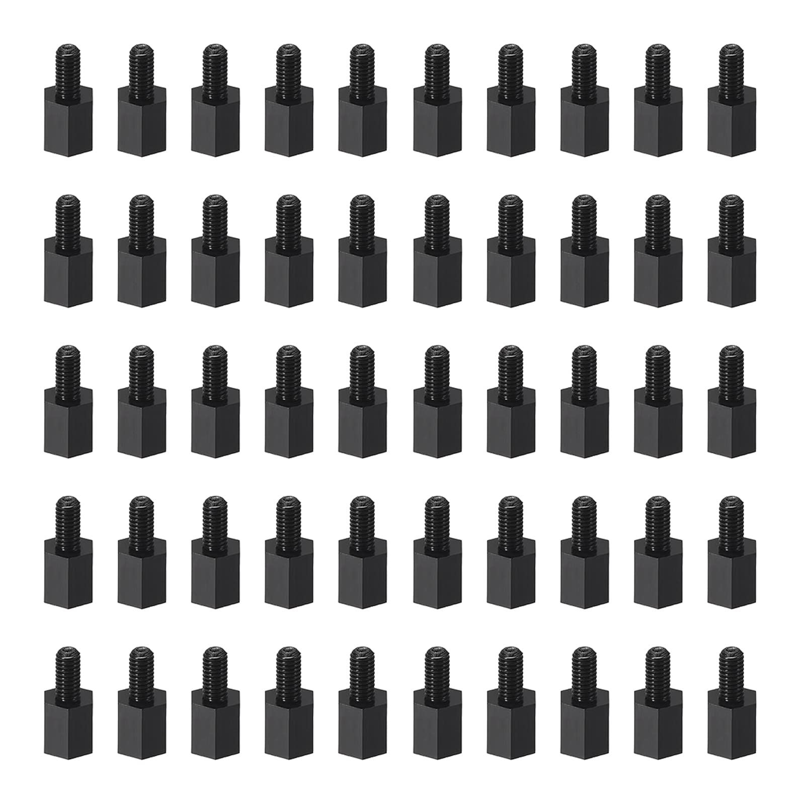 YOKIVE 150 Pcs M3 Standoff Screws, Nylon Hex PCB Standoffs with High Insulation Effect, Keep Height Consistent