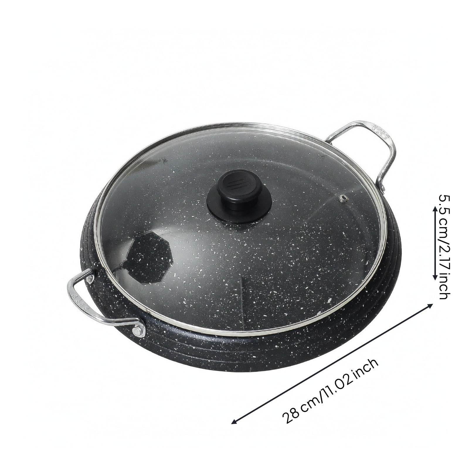 Sartén con Tapa Antislizan