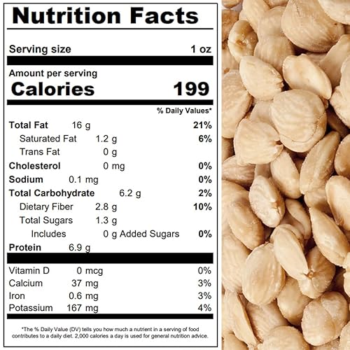 Miniatura 11 de Presto Sales Almonds, Marcona Spanish Roasted Salted Whole 16 oz. Reina de las almendras, vegano, ideal para todas las edades Más húmedo, más