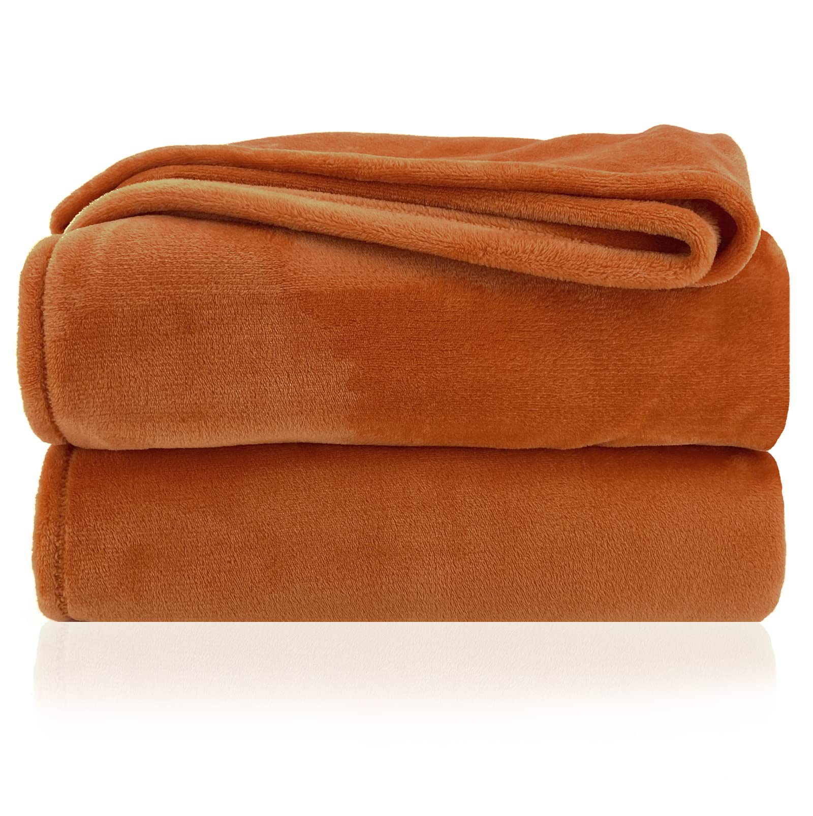 Couvre-lit en flanelle de type 380 haut de gamme couleur cuivre