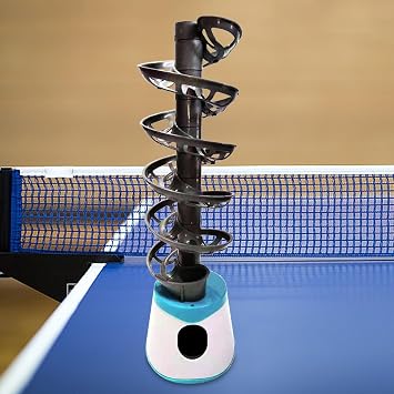 Table Tennis Robot Professional Table Tennis Ball Pitcher Portable Table Tennis Launcher for Women Men Self Play