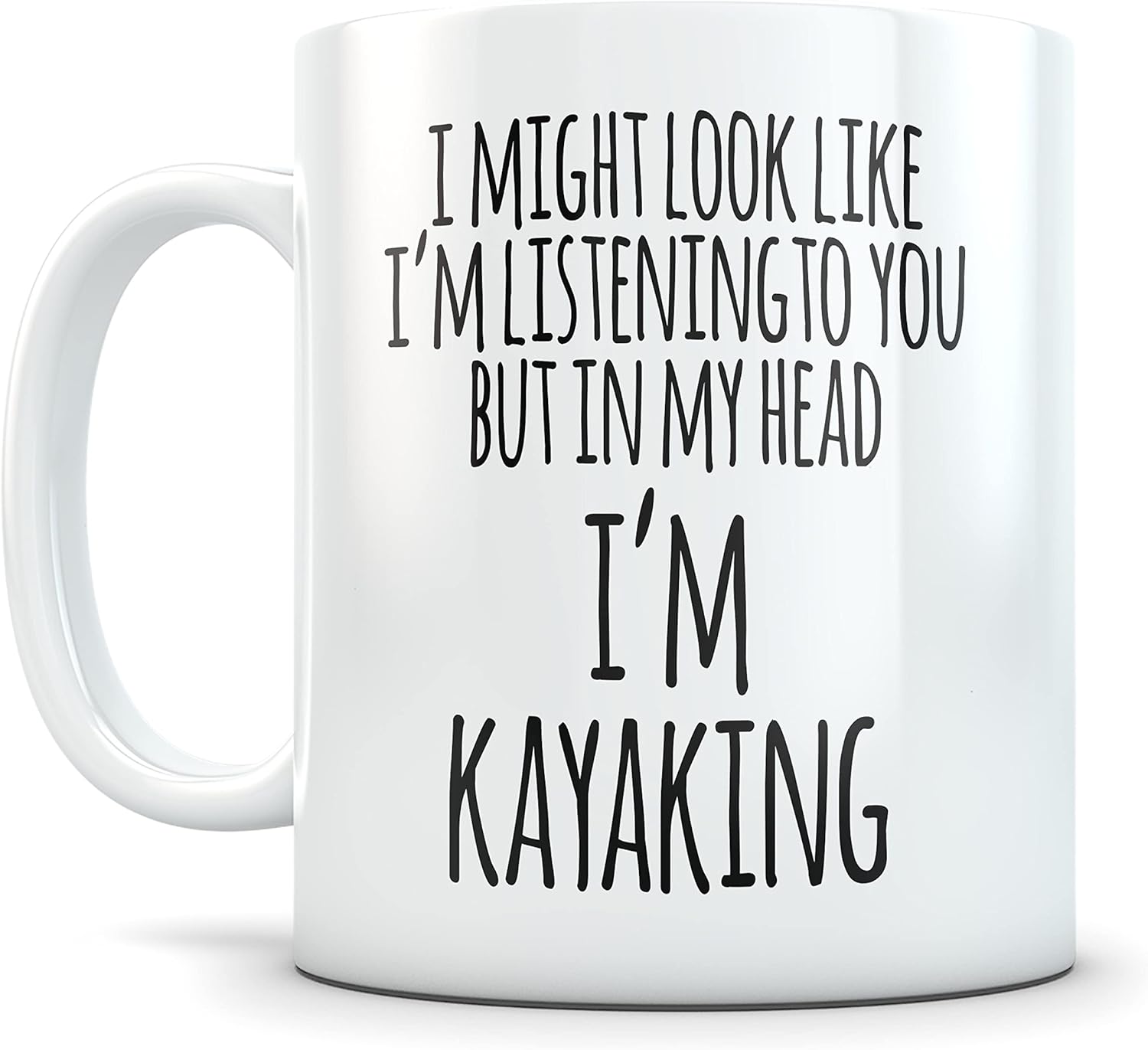 Funny Kayaking Coffee Mug Gift kayaking mug kayak gift