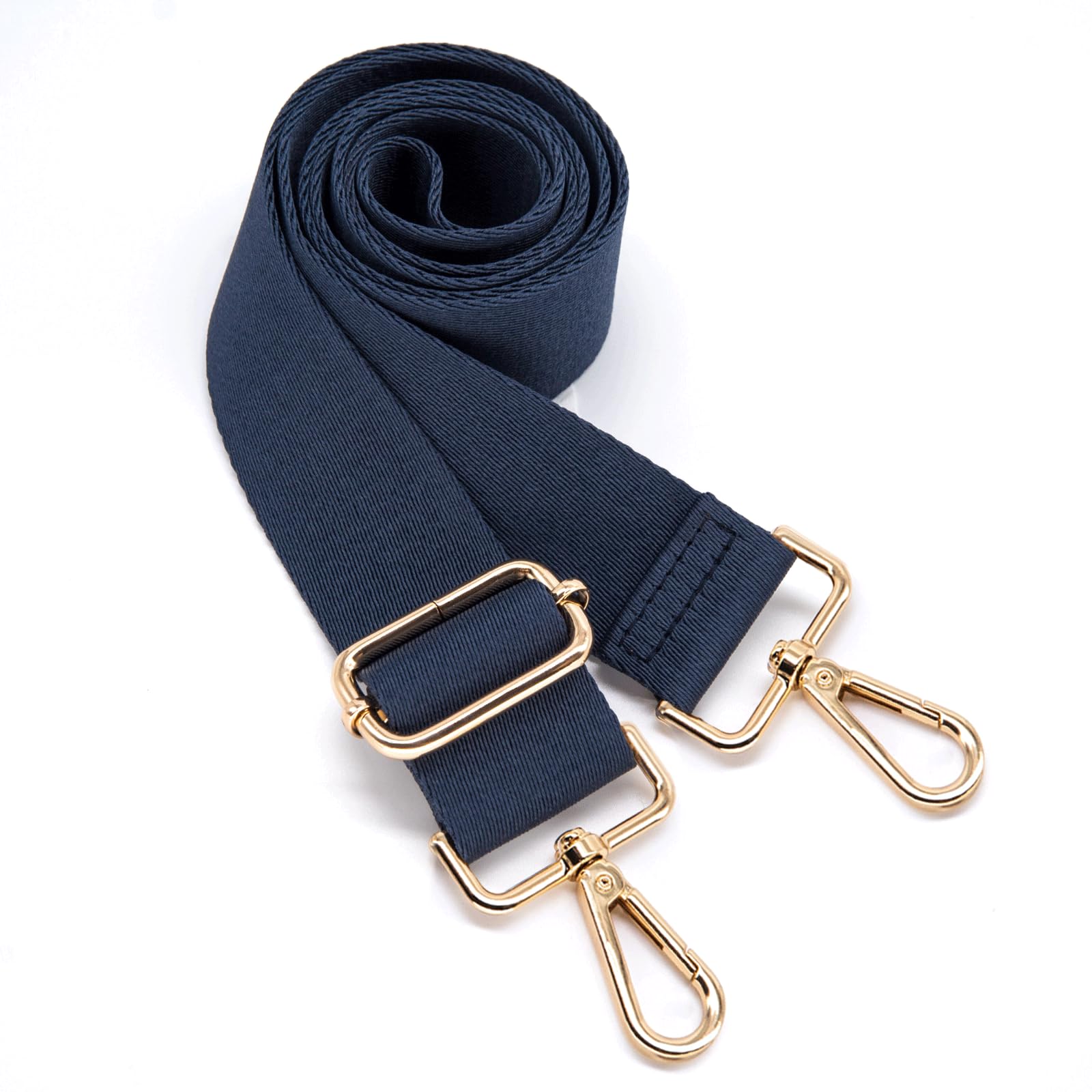 S&amp;loyoe Thickened Solid Color Purse Straps Replacement Crossbody Bag Strap Adjustable Wide Guitar Straps for Handbags 1.5inch