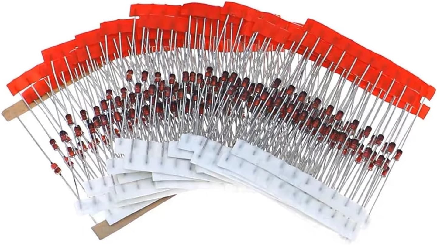 FXPCGZISH ショットキーダイオード整流ダイオードキット 1N4148 1N4007 1N5819 1N5399 1N5408