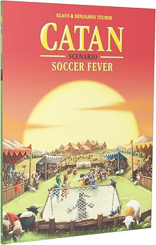 CATAN Expansión de escenario de fiebre de fútbol comienza la diversión definitiva del día de partido! Juego de estrategia, juego familiar para niños