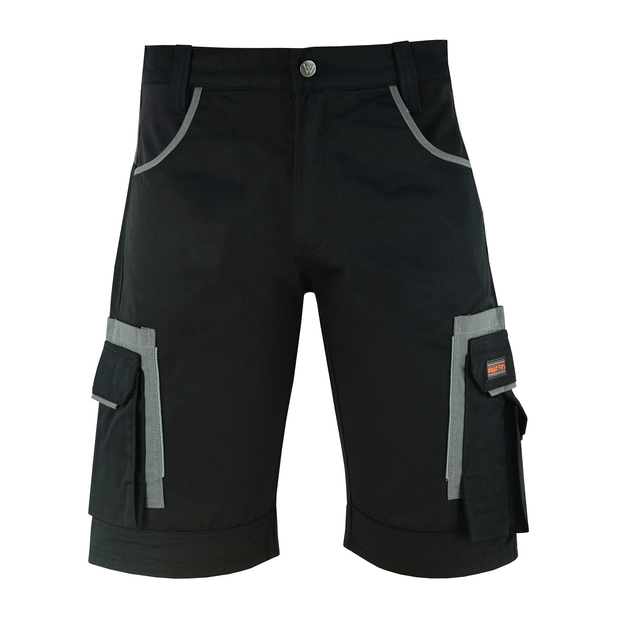 WrightFits Men Cargo Shorts -Work Shorts Safety Combat Summer Shorts - Multi Pockets - Triple Stitched - Durable Workwear — view 6