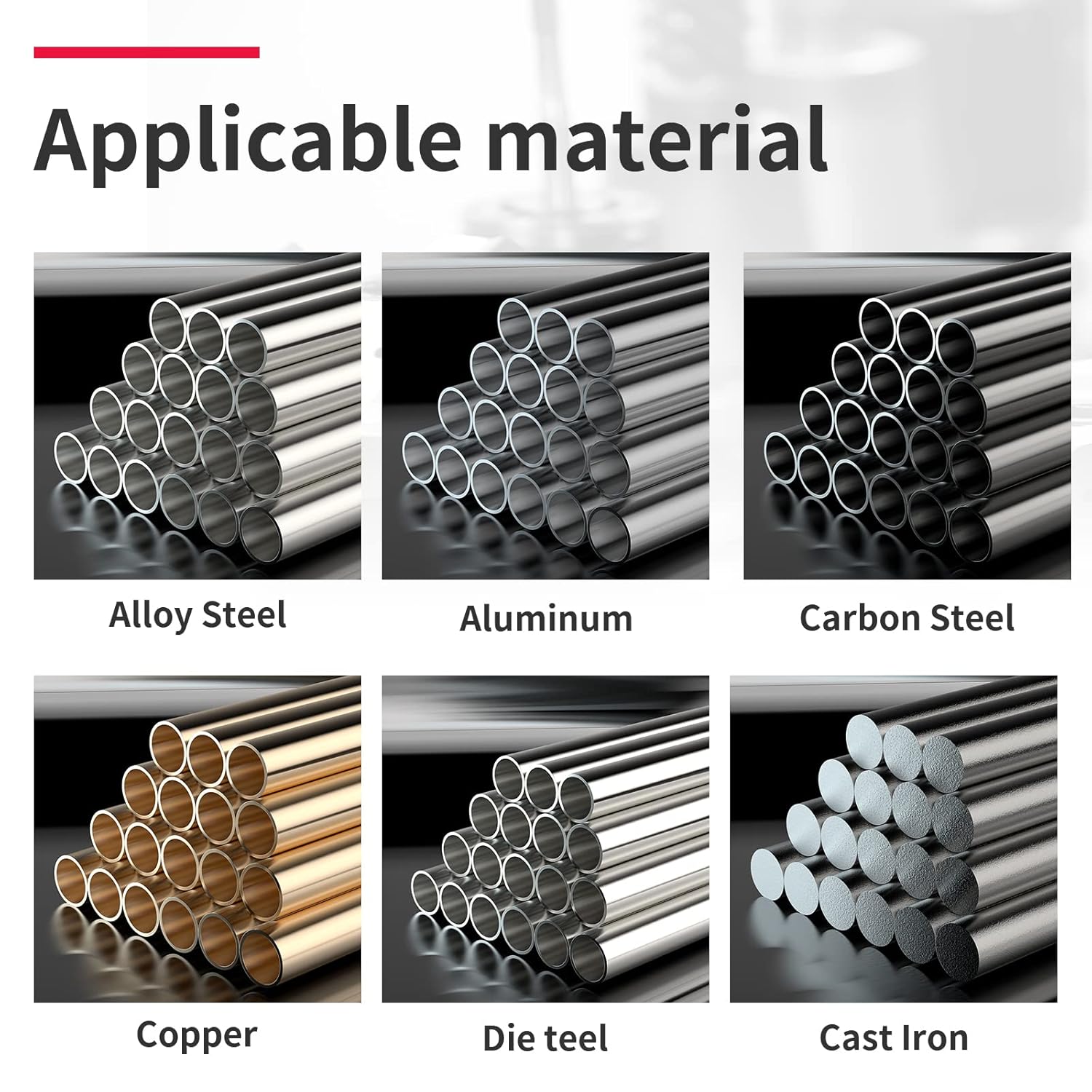 H7 Straight Shank Chucking Machine Reamer Milling Cutter Tool,Cutting Dia 1/2" (12.7mm), Straight Flute Reamer Machine Cutter Tungsten Carbide Lathe Machine Reame(1/2)