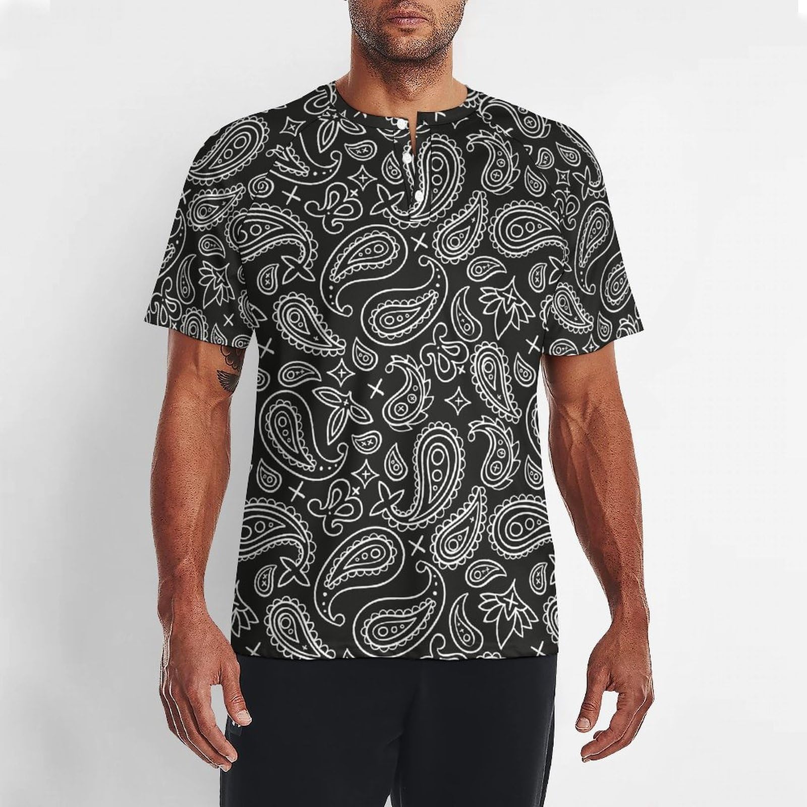 Fr2golf シャツ ペイズリー柄 Fr2golf シャツ ペイズリー柄 Fr2golf