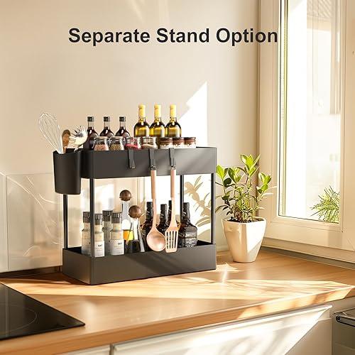 Miniatura 6 de Pipishell Carrito de almacenamiento delgado con ruedas - Carrito organizador de almacenamiento de carrito de baño, carritos rodantes de 4 niveles