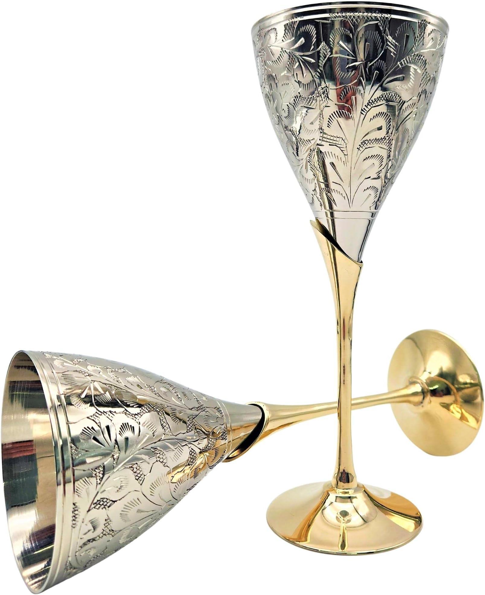 Wine Goblet Vintage Chalice Goblet, Gold Chalice, Chalice Cup, Communion Cups Communion Chalice Medieval Décor Decorative Gothic Goblet Sculpture, Creative Handmade Cup Household(#2 Wine Goblet Vintage Chalice Goblet, Gold Chalice, Chalice Cup, Communion Cups Communion Chalice Medieval Décor Decorative Gothic Goblet Sculpture, Creative Handmade Cup Household(#2