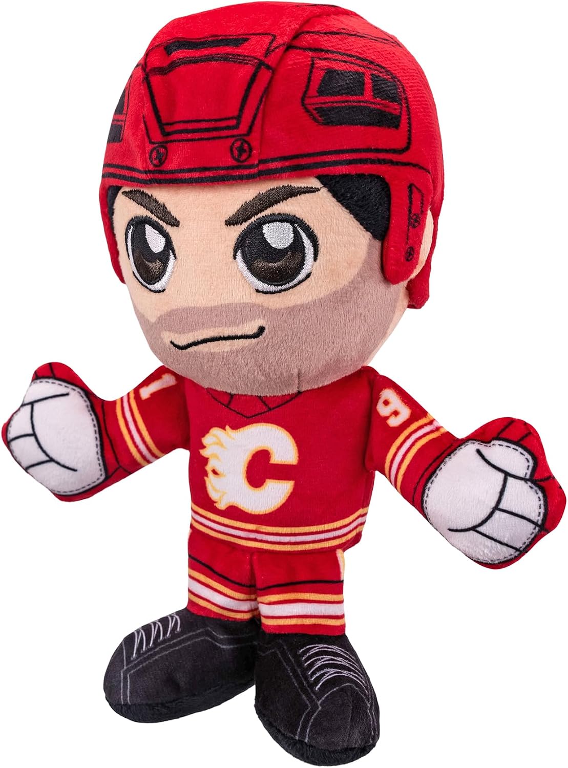 Bleacher Creatures Calgary Flames Nazem Kadri 8" NHL Kuricha Sitting Plush - Soft Chibi Inspired NHL Superstar