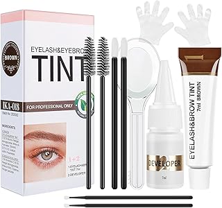 Kit de color para pestañas y cejas 2 en 1, us...