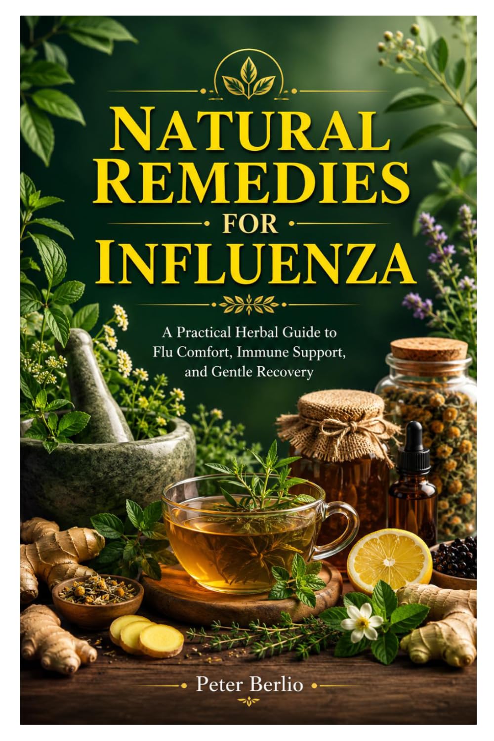 Natural Remedies for Influenza: A Practical Herbal Guide to Flu Comfort, Immune Support, and Gentle Recovery