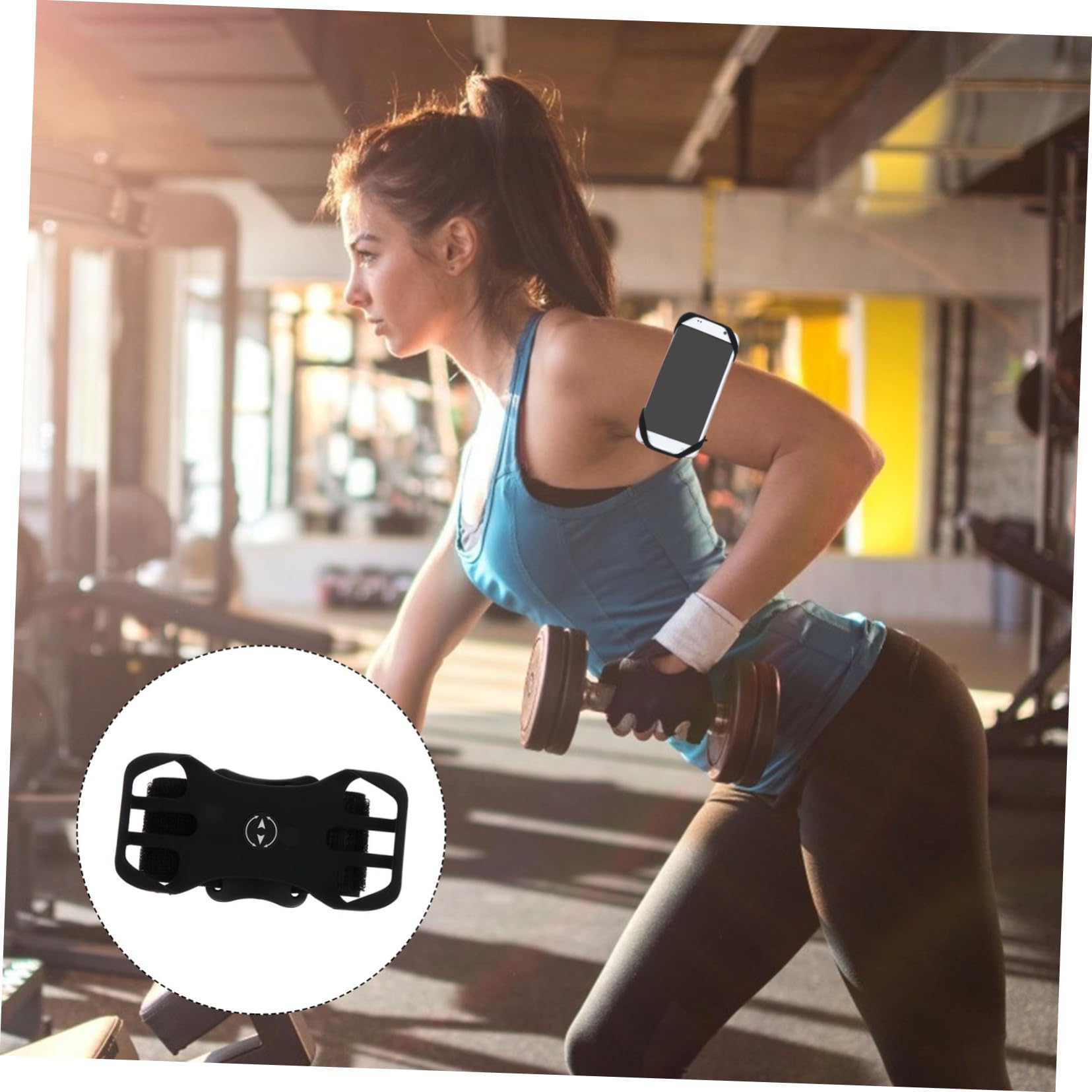 Gadpiparty 3juegos Deportivo para Móvil Funda Creativa De Cintura para Correr para Ejercicio Al Aire y Actividades Deportivas
