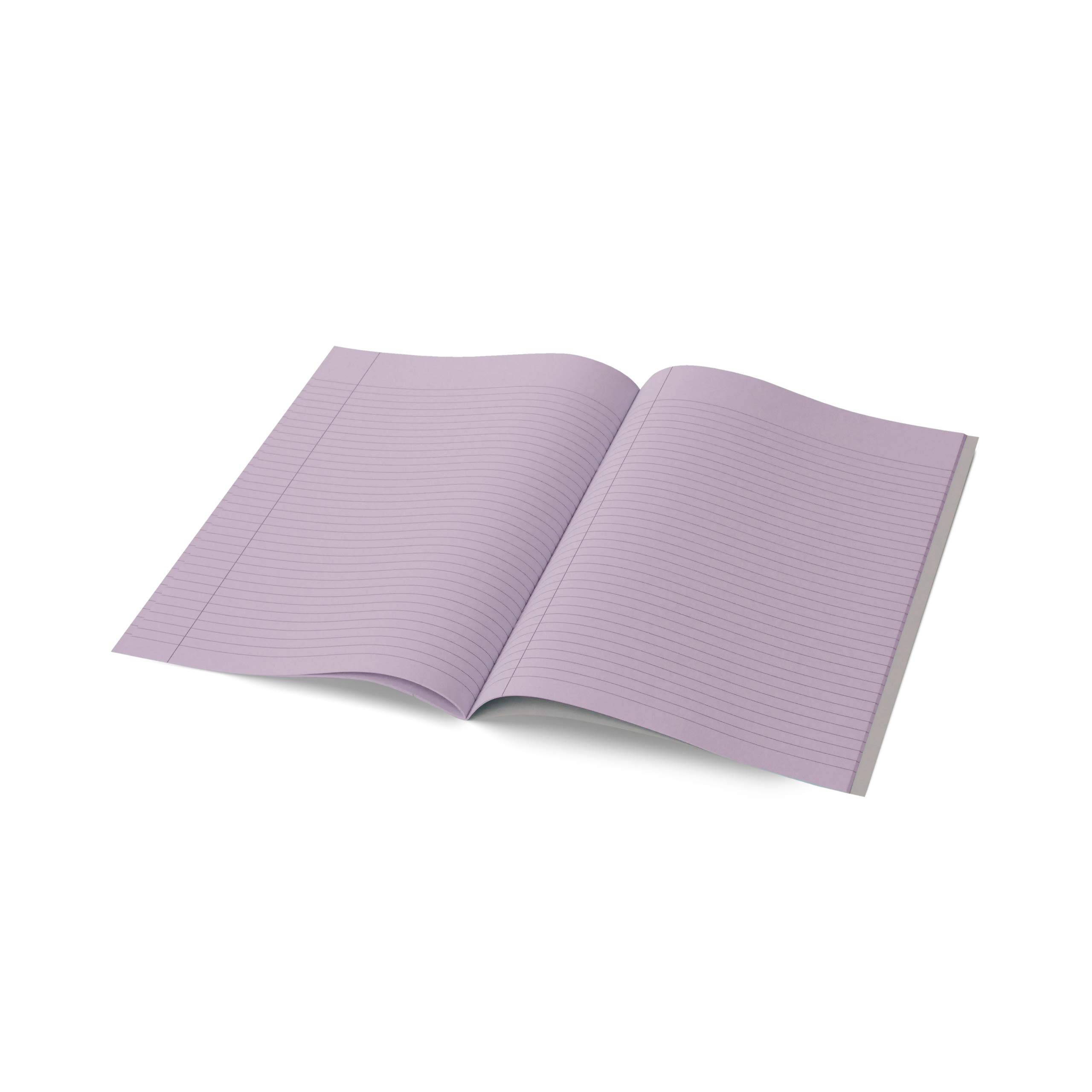 Buy Dyslexia/Visual Stress Tinted A4 7mm Lined Coloured Paper Exercise Books (Pack of 10