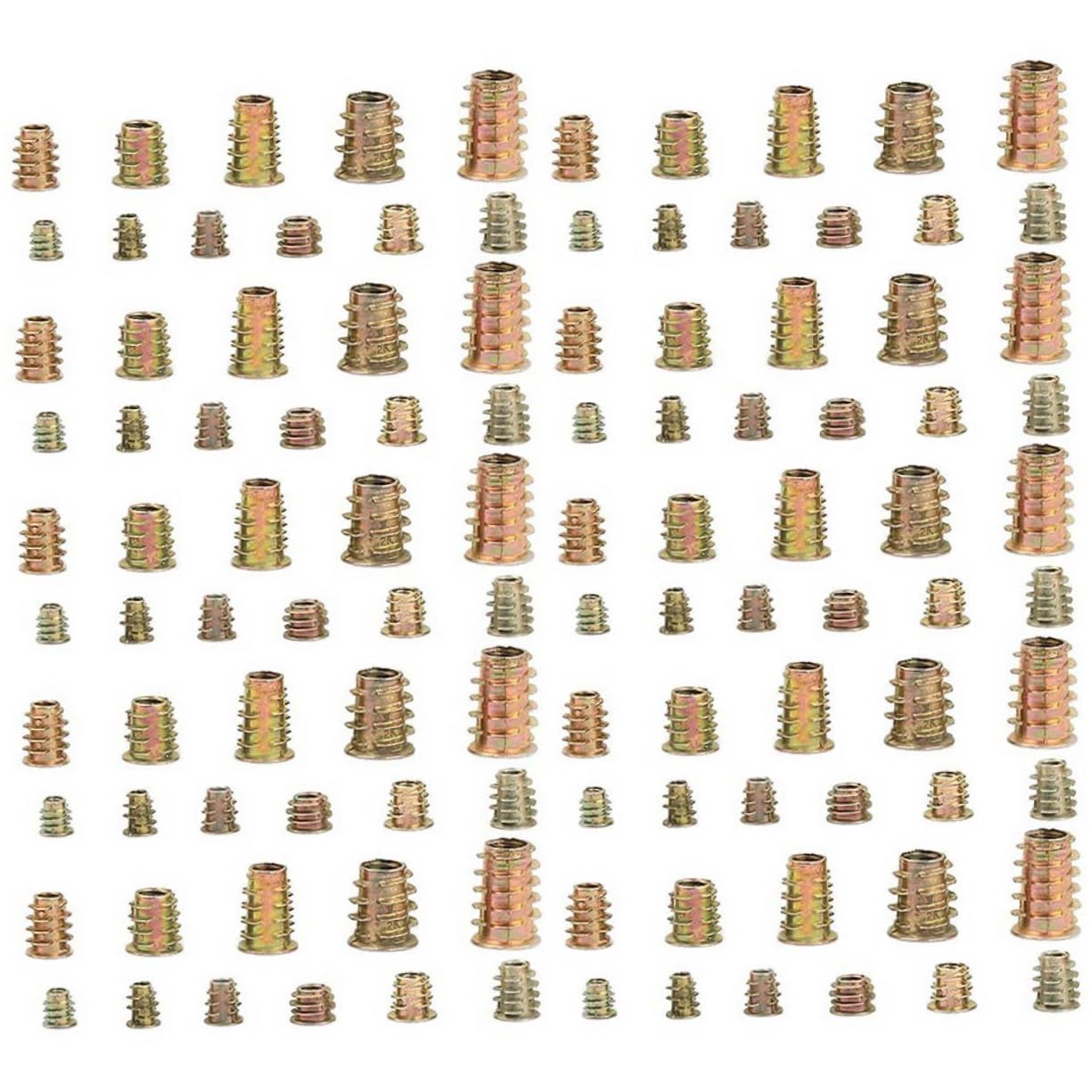 460pcs Socket Nut Assortment Fine Thread Nuts Cabinet Screws Accessories Easy Install