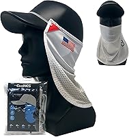 Vista 41 de CoolNES - Protección ajustable para cuello contra rayos ultravioletas, ajustable, multifuncional, 2 en 1, cubrebocas para pesca al aire libre