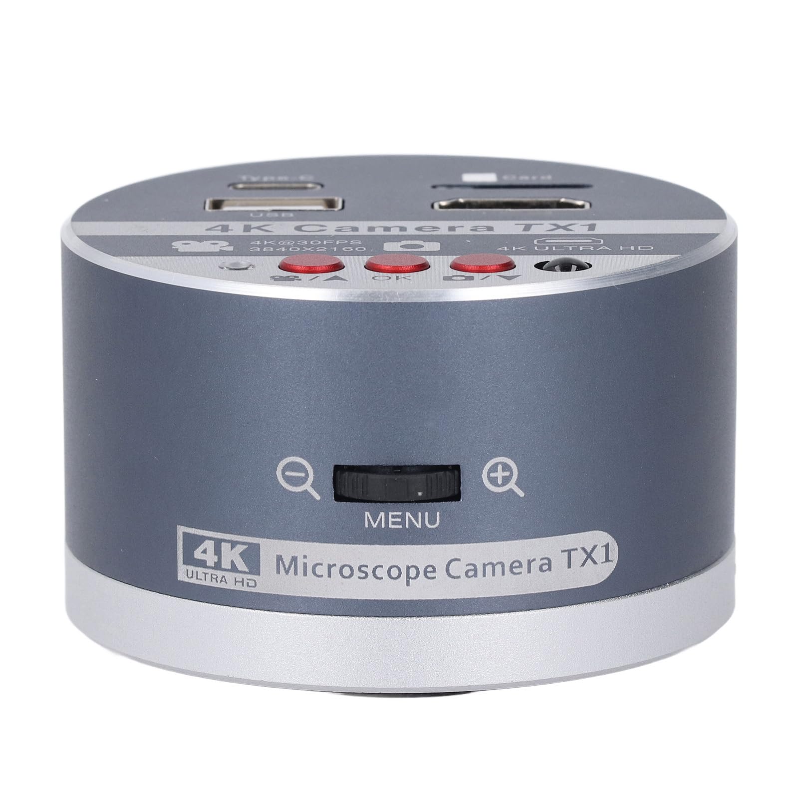 Naroote Videocamera Fotografica, 1/1.8 - -sensor IMX678 Modulo Lente Microscopio per Osservazione dell'oggetto (Spina europea)