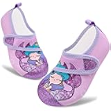 Kids Water Shoes Boys Girls Barefoot Water Sports Socks Hook&Loop Beach Shoes Quick Dry Aqua Socks Swim Walking Outdoor Sports for Toddler