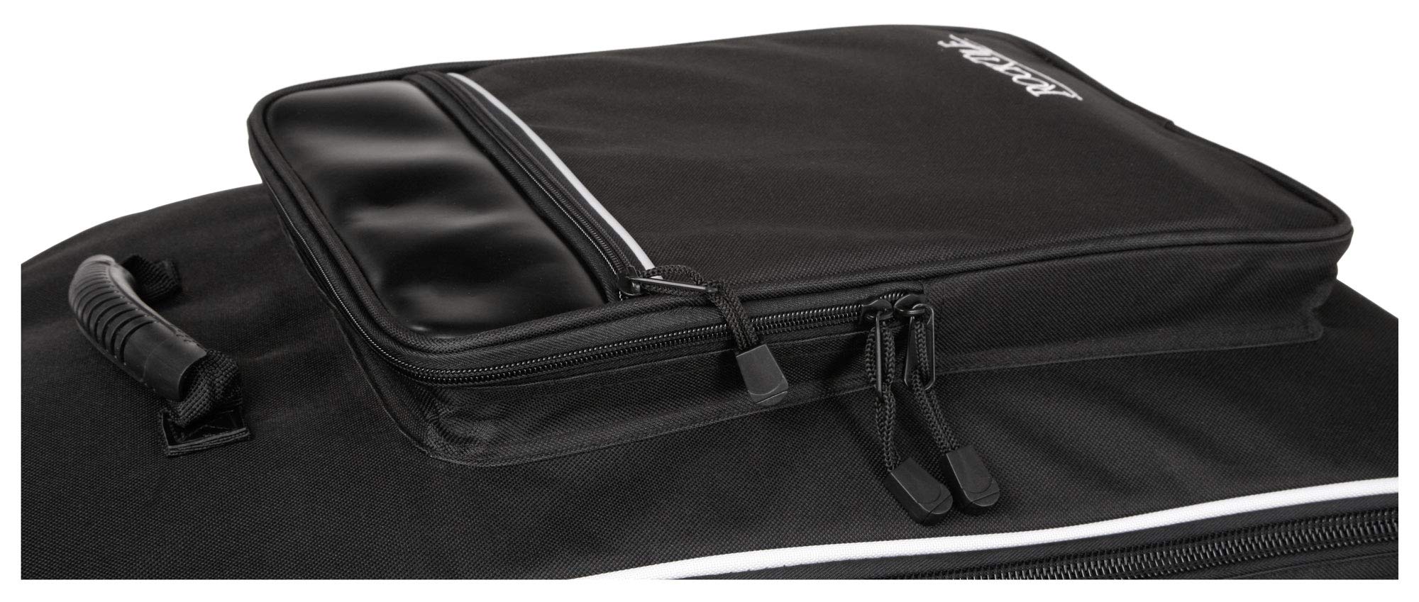ROCKTILE 5-teiliges Zubehörset - für 1/2 Konzertgitarre - Gitarrentasche - Stimmgerät - Fußbank - Gitarrenständer - Saiten