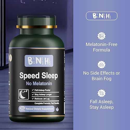 Miniatura 6 de BNH Speed Sleep - Fórmula sin melatonina - Remedio chino antiguo - 15 hierbas - Caída y permanece dormido más rápido - Despierta renovado y