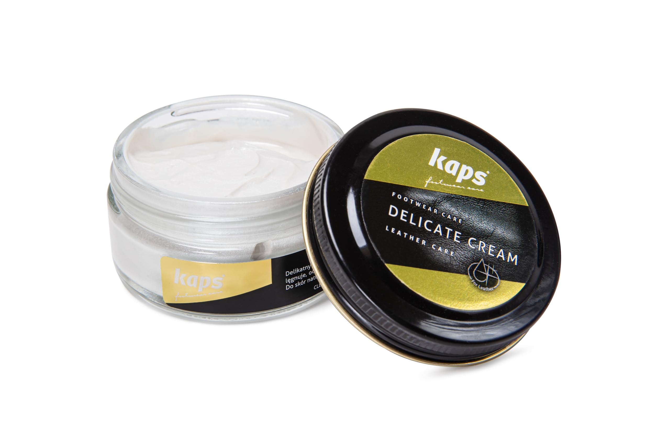 Kaps Leather Shoe Cream - Shoe Care Polish and Colour Conditioner | Refreshes Appearance | For Boots, Handbags, Furniture | Intensive Leather Care and Nourishing | 70 + Shades 50ml — view 14