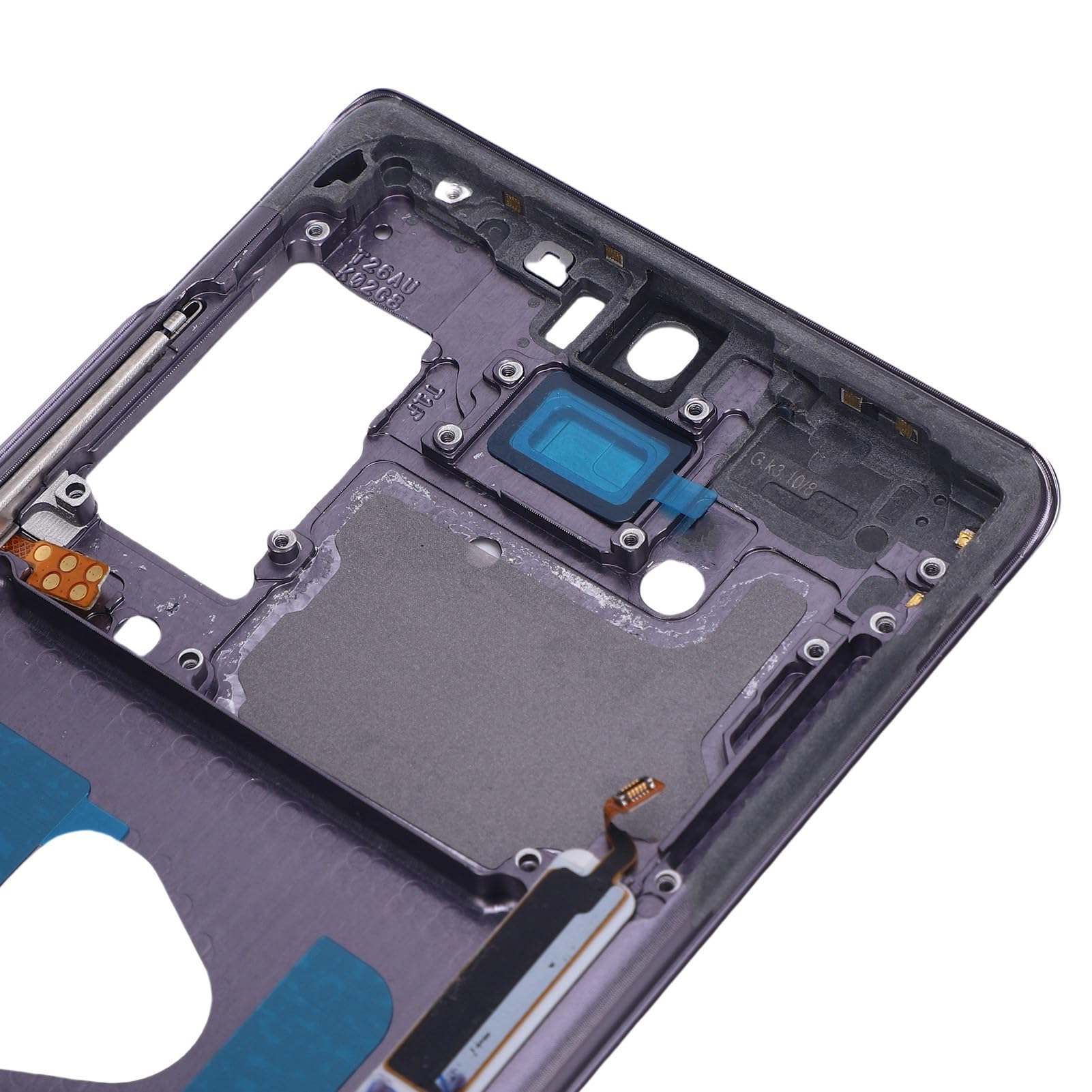Jectse Fetta di Alloggiamento della Piastra del Telaio Centrale del Telefono, Anello del Telaio Centrale del Telefono in Metallo con Sostituzione del Toolkit per la Nota 20 per la Riparazione