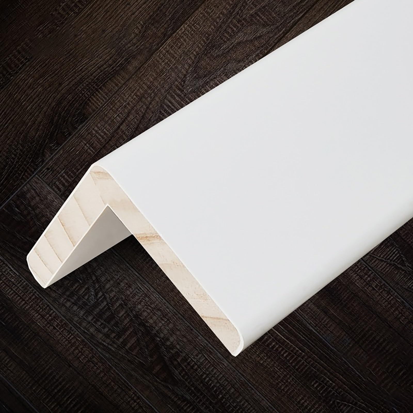 Protector De Esquinas De Madera 2 Piezas 80/100/120cm, Perfil De Protección De Bordes Y Esquinas Para Paredes Y Muebles, Seguridad Infantil Y Protección De Esquinas Angulares(Option 1,80cm/31.